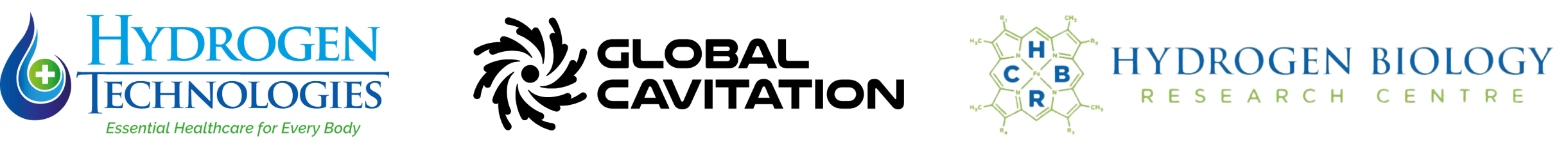 Hydrogen Technologies and Hydrogen Biology Research Centre partner logos